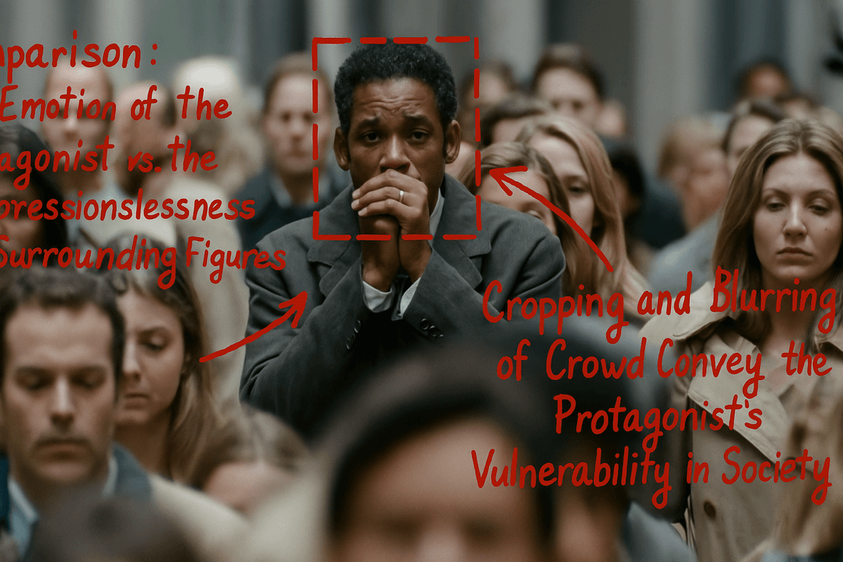 Densely packed composition in photography