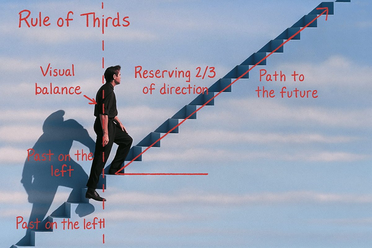 Rule of thirds photography composition grid